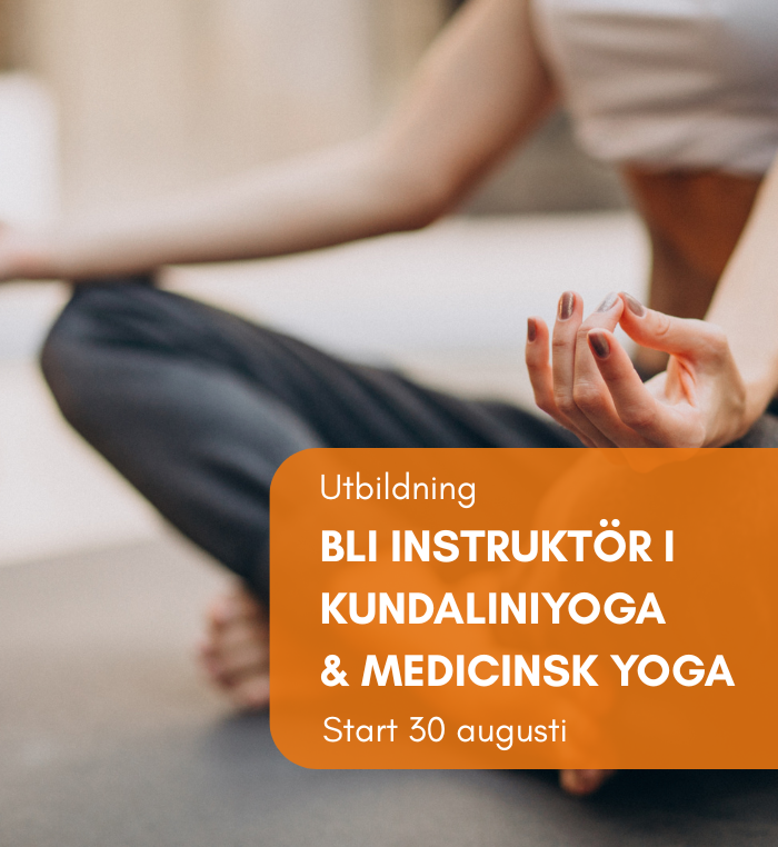 Instruktörsutbildning i Kundaliniyoga och Medicinsk yoga