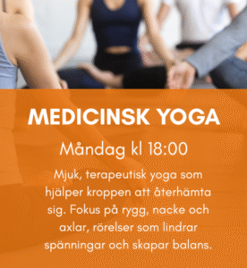 Medicinsk yoga stärker rygg och nacke