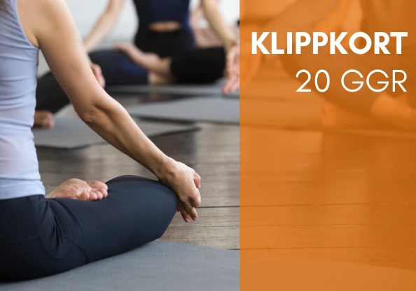 Yoga obegränsat med våra klippkort i yogastudion i Vällingby.