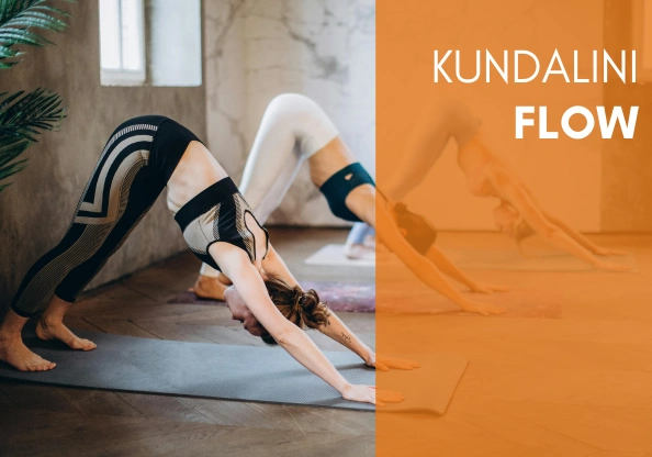 Kundalini flow hos Yogaland i Vällingby, Västerort.