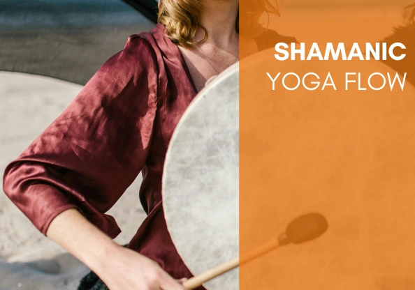 Shamanic yoga flow hos Yogaland i Vällingby, Stockholm.