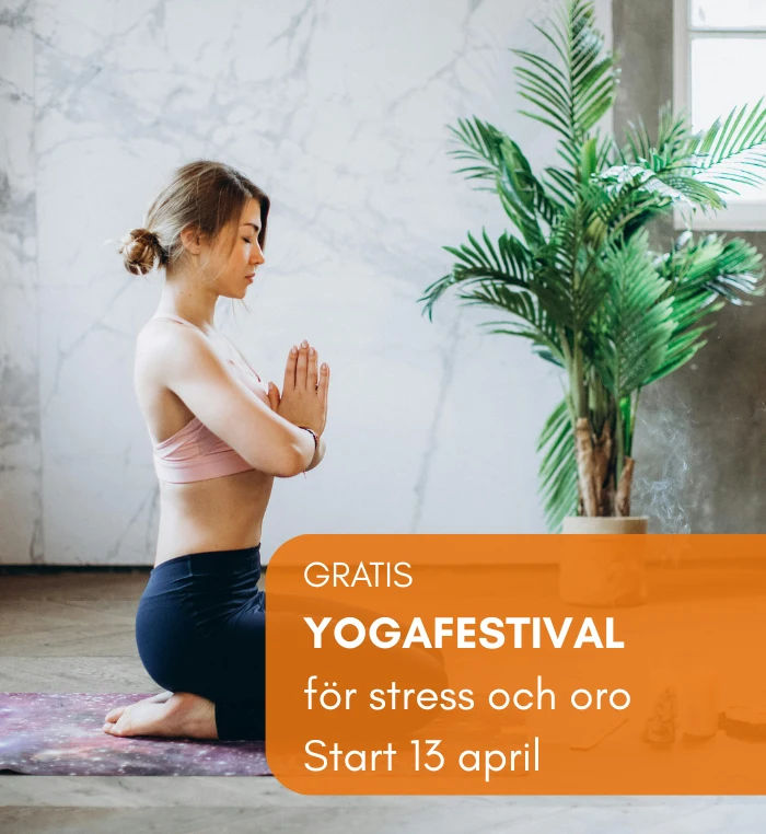 Yogafestival för stress och oro i Vällingby, Västerort i Stockholm