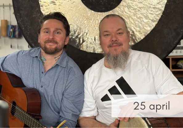 Tomas och Rasmus Kirtan i Stockholm